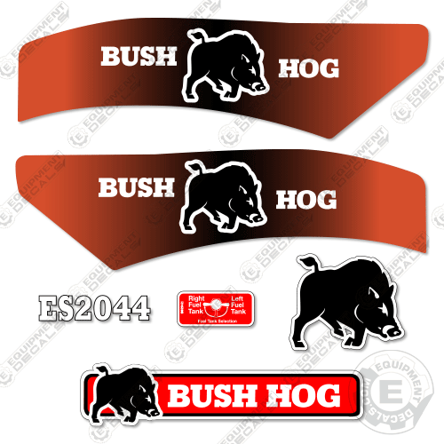 Fits Bush Hog ES2044 Decal Kit Mower Equipment Decals