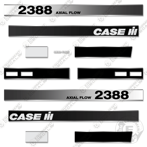 Fits Case 2388 Decal Kit Combine Equipment Decals