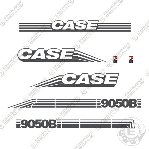 Fits Case 9050B Decal Kit Excavator Equipment Decals