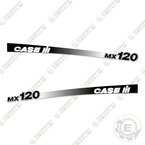 Fits Case MX120 Decal Kit Tractor – Equipment Decals