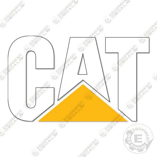 Fits Caterpillar 312E Counterweight Decal Equipment Decals