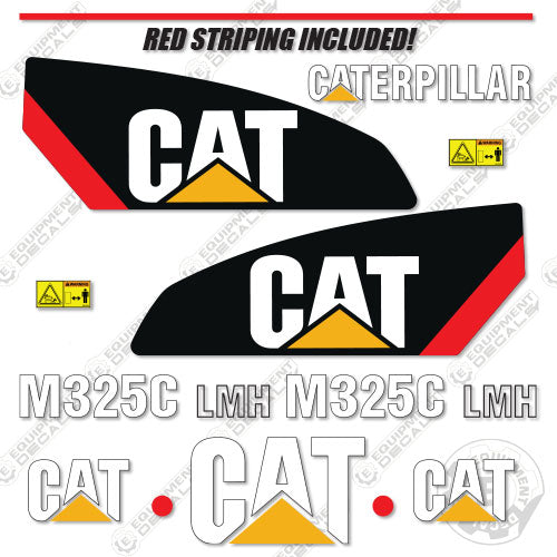 Fits Caterpillar M325C LMH Material Handler Decals Equipment Decals