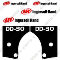 Fits Ingersoll-Rand DD-30 Roller Decal Kit