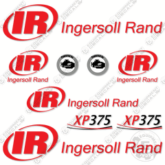 Fits Ingersoll-Rand XP375 Decal Kit Compressor