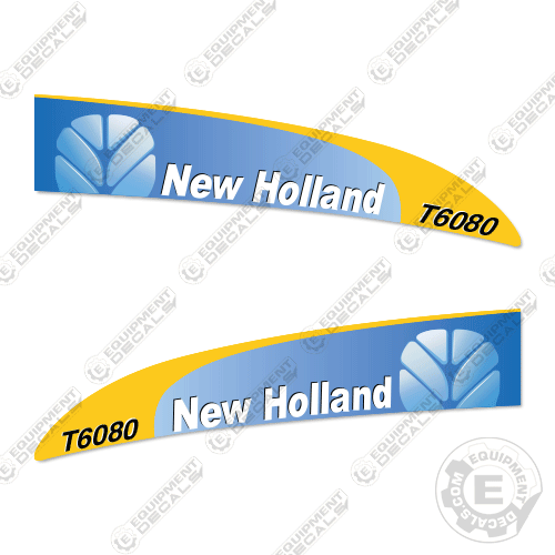 Fits New Holland T6080 Decal Kit Tractor – Equipment Decals