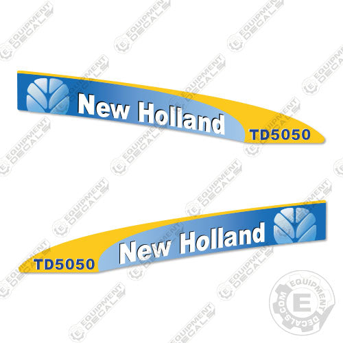 Fits New Holland TD5050 Decal Kit Tractor – Equipment Decals