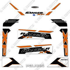 Fits Polaris Ranger 900 XP HO Decal Kit - 2015 White Lightning