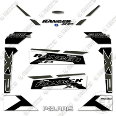 Fits Polaris Ranger 900 XP HO Decal Kit - 2015 White Lightning Sage Green