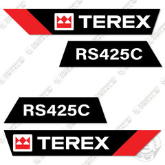 Fits Terex RS425C Decal Kit Soil Stabilizer