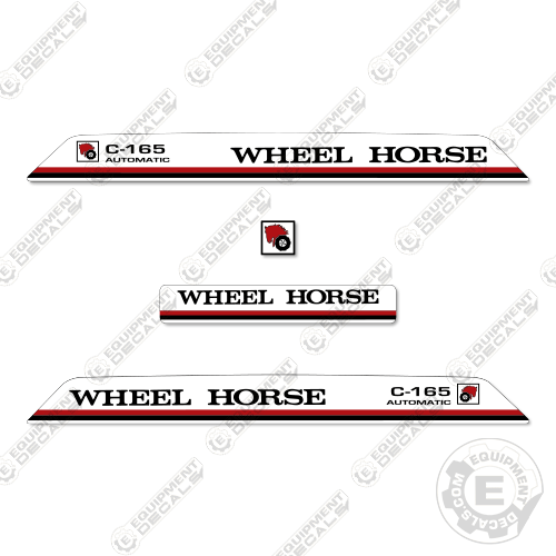 Wheel horse tractor decals outlet