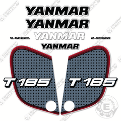 Fits Yanmar T185 Decal Kit Track Loader