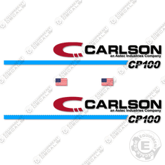Fits Carlson CP100 Decal Kit Paver