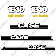Fits Case 1840 Decal Kit Skid Steer (REFLECTIVE)