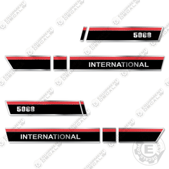 Fits International 5088 Decal Kit Tractor