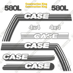 Fits Case 580L Decal Kit Backhoe