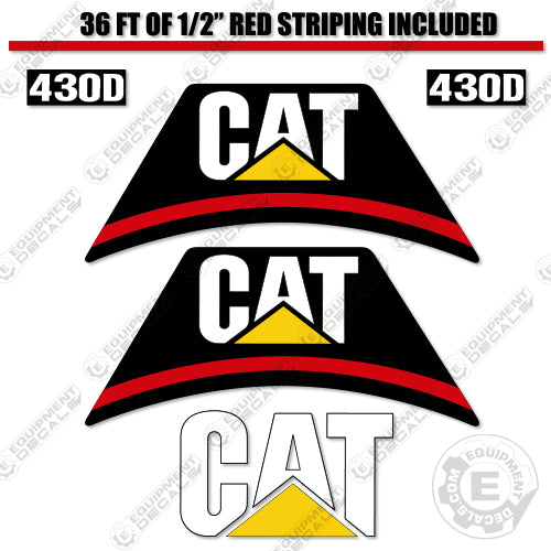 Fits Caterpillar 430D Decal Kit Backhoe Loader Equipment Decals