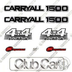 Fits ClubCar Carryall 1500 Decal Kit Utility Vehicle