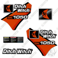 Fits Ditch Witch Sk1050 Decal Kit Standing Skid Steer