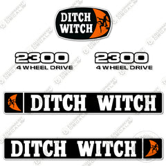 Fits Ditch Witch 2300 Decal Kit Trencher