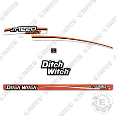 Fits Ditch Witch JT1220 Mach 1 Decal Kit Directional Drill