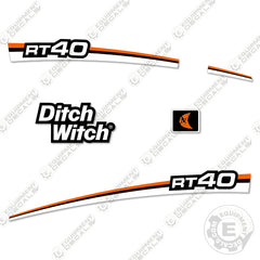 Fits Ditch Witch RT-40 Decal Kit Trencher