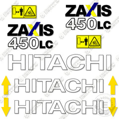 Fits Hitachi 450LC-3 Decal Kit ZAxis Excavator