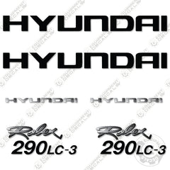 Fits Hyundai 290LC-3 Decal Kit Excavator Robex