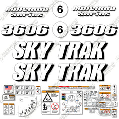 Fits JLG 3606 Decal Kit Telehandler Skytrak