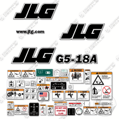 Fits JLG G5-18A Decal Kit Telehandler