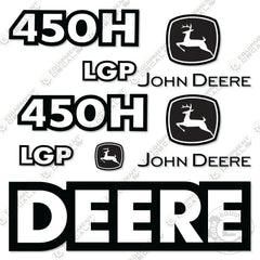Fits John Deere 450H LGP Crawler Tractor Dozer Decal Kit