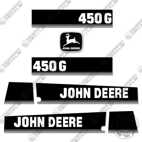 Fits John Deere 450G Crawler Tractor Dozer Decal Kit Equipment Decals