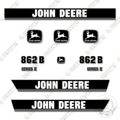 Fits John Deere 862B Decal Kit (Series 2) Motor Grader - Scraper