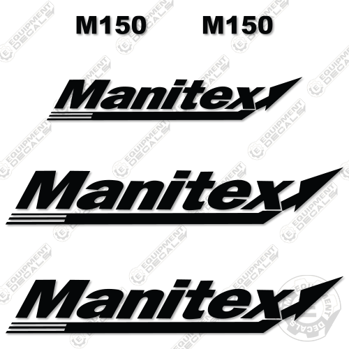Fits Manitex M150 Decal Kit Crane Truck Equipment Decals