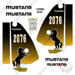 Fits Mustang 2076 Decal Kit Skid Steer