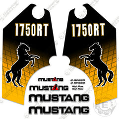 Fits Mustang 1750RT Decal Kit Skid Steer
