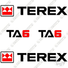Fits Terex TA6 Decal Kit Site Dumper
