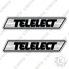 Fits Terex Telelect Decal Kit Logos (6.5 x 33)