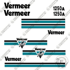 Fits Vermeer BC1250A Brush Chipper Decal Kit