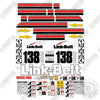 Image of Fits Link-Belt 138 HSL HYLAB Decal Kit Crane
