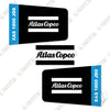 Image of Atlas Copco XAS 1800 JD8 Decal Kit Air Compressor - Aftermarket Kit