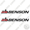 Image of Benson Trailer Logo 68 Inch Decal Kit Trailer- Aftermarket Kit