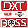 Image of BOSS DXT SMART SHEILD Decal Kit Snowplow - Aftermarket Kit