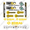 Image of Fits Bomag BW202ADO-5 Decal Kit