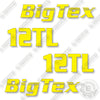 Image of BigTex 12TL Decal Kit Trailer- Aftermarket Kit