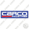 Image of Carco Logo 15 Inches Decal Kit Lube Truck - Aftermarket Kit