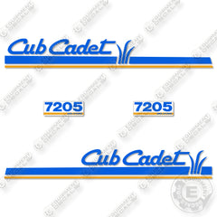 Cub Cadet 7205 Decal Kit Tractor - Aftermarket Kit