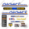 Image of Cub Cadet GT2523 Decal Kit Mower - Aftermarket Kit