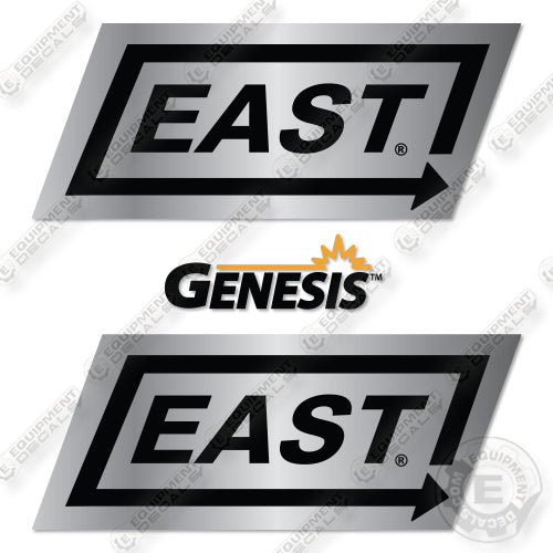 East Genesis Decal Kit Trailer- Aftermarket Kit