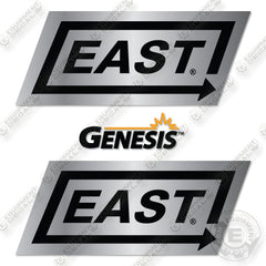 East Genesis Decal Kit Trailer- Aftermarket Kit