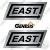 Image of East Genesis Decal Kit Trailer- Aftermarket Kit